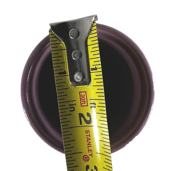 Purple Ceramic Tiki Mug Tribal Face Design Accoutrements Double side - Picture 8 of 8